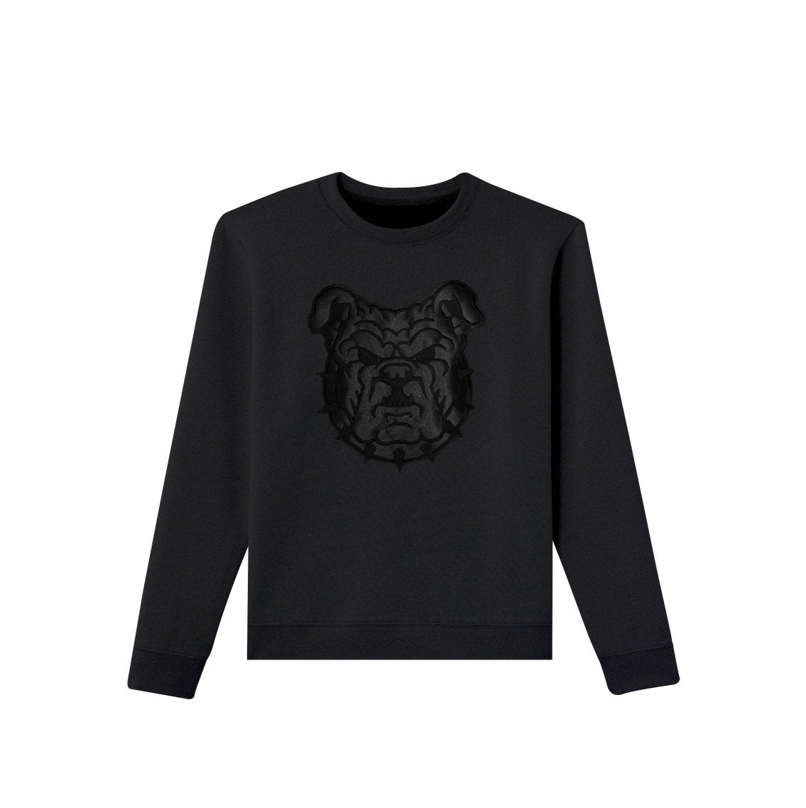 Toddler and Youth Black Tackle Twill Bulldog Apparel