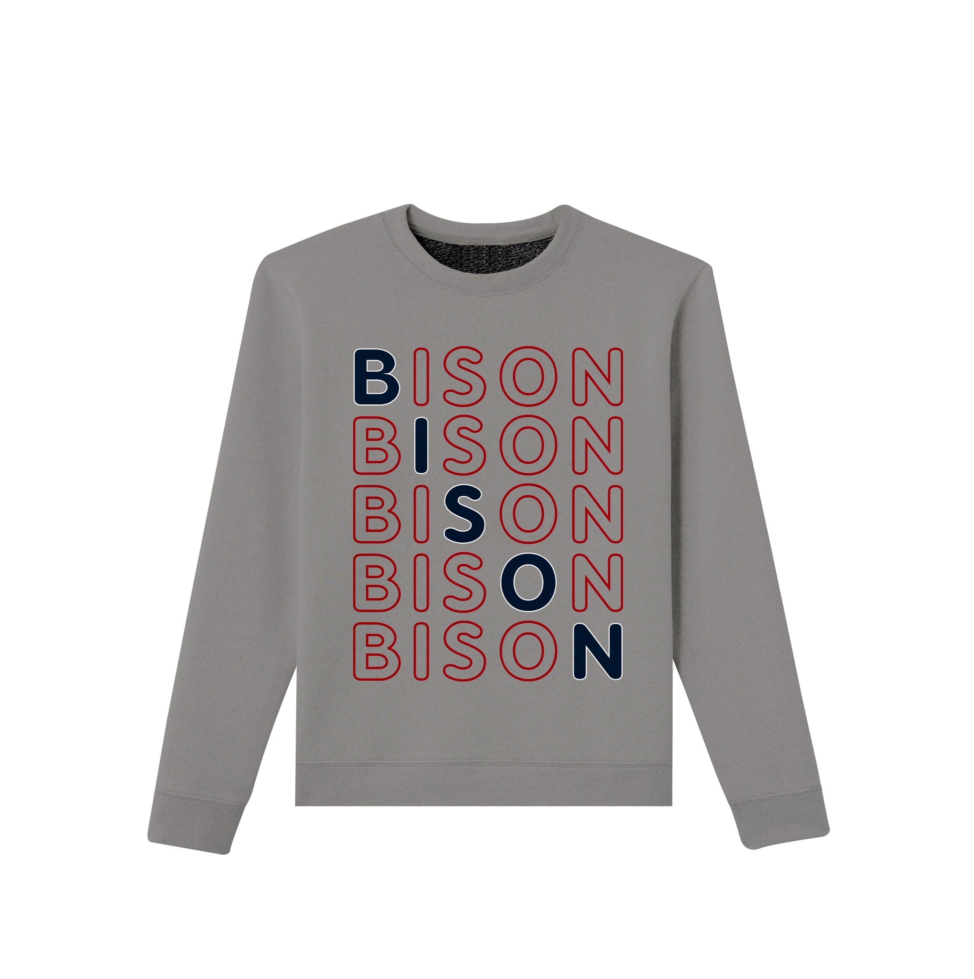 Gray BISON Crewneck