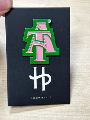 A&T Interlock Lapel Pins