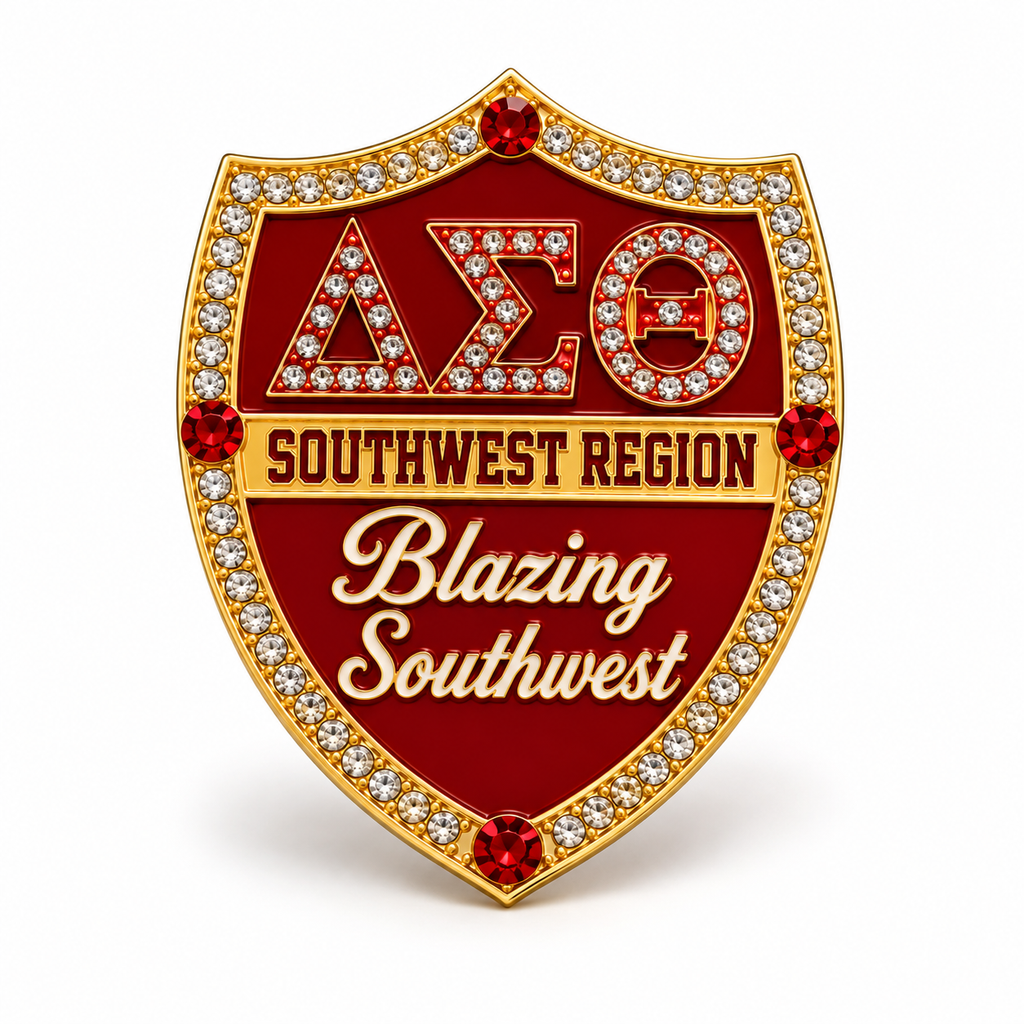 DST Blazing Southwest Region Lapel Pin