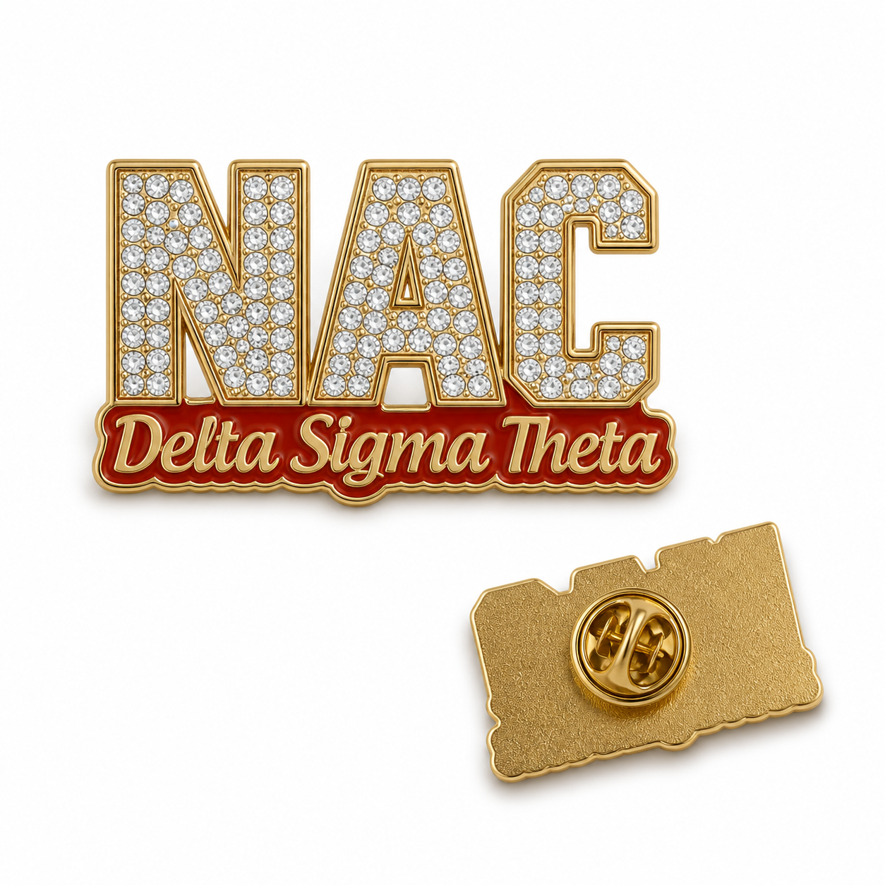 NAC / Delta Sigma Theta Lapel Pin