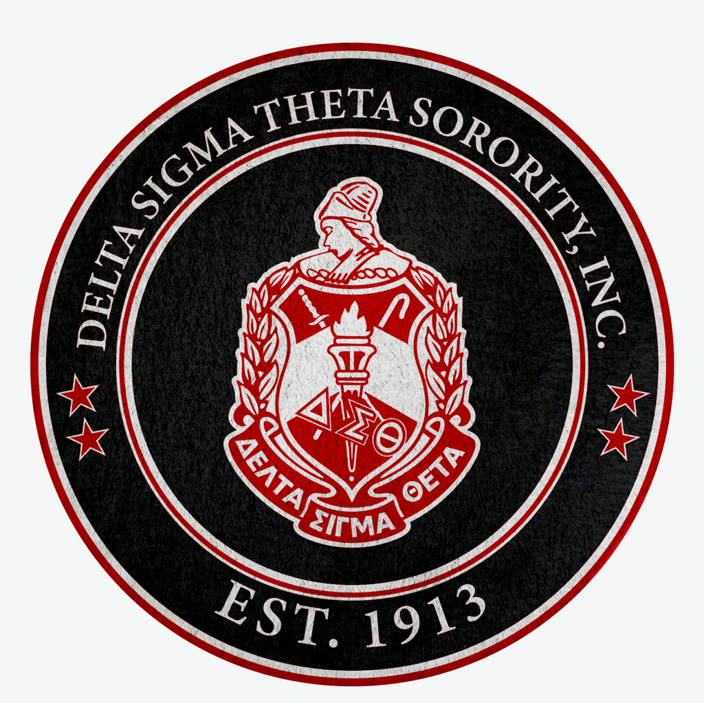 Black DST Chapter Shield Rug Pre Order