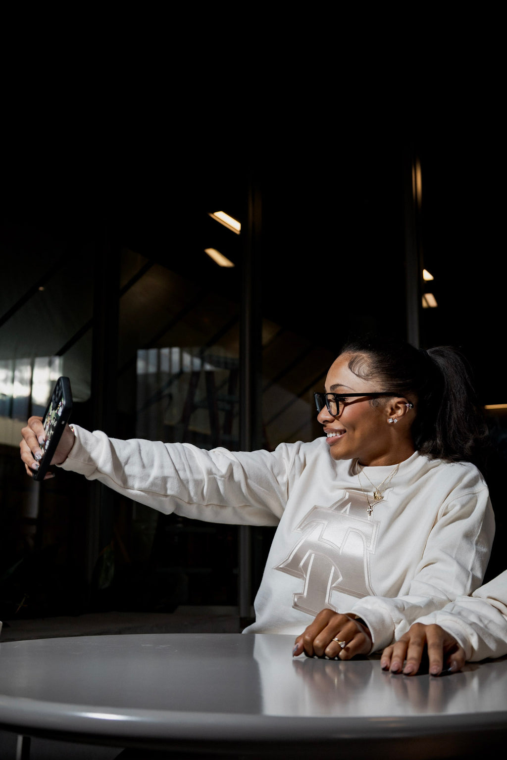 Cream-on-Cream Interlock Apparel