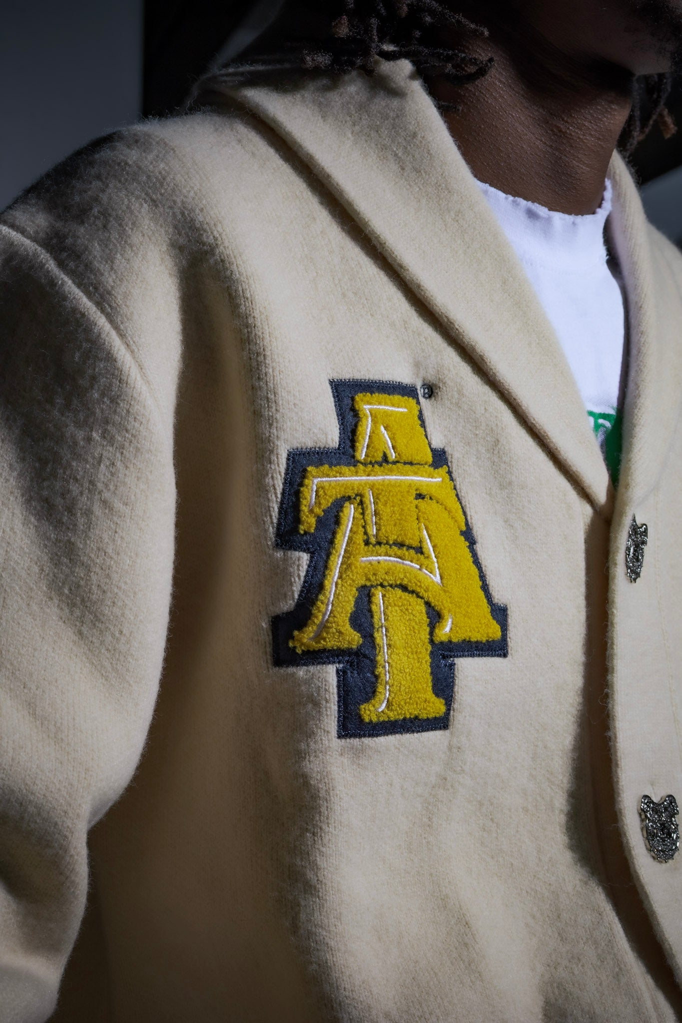 Unisex Cream Cardigan