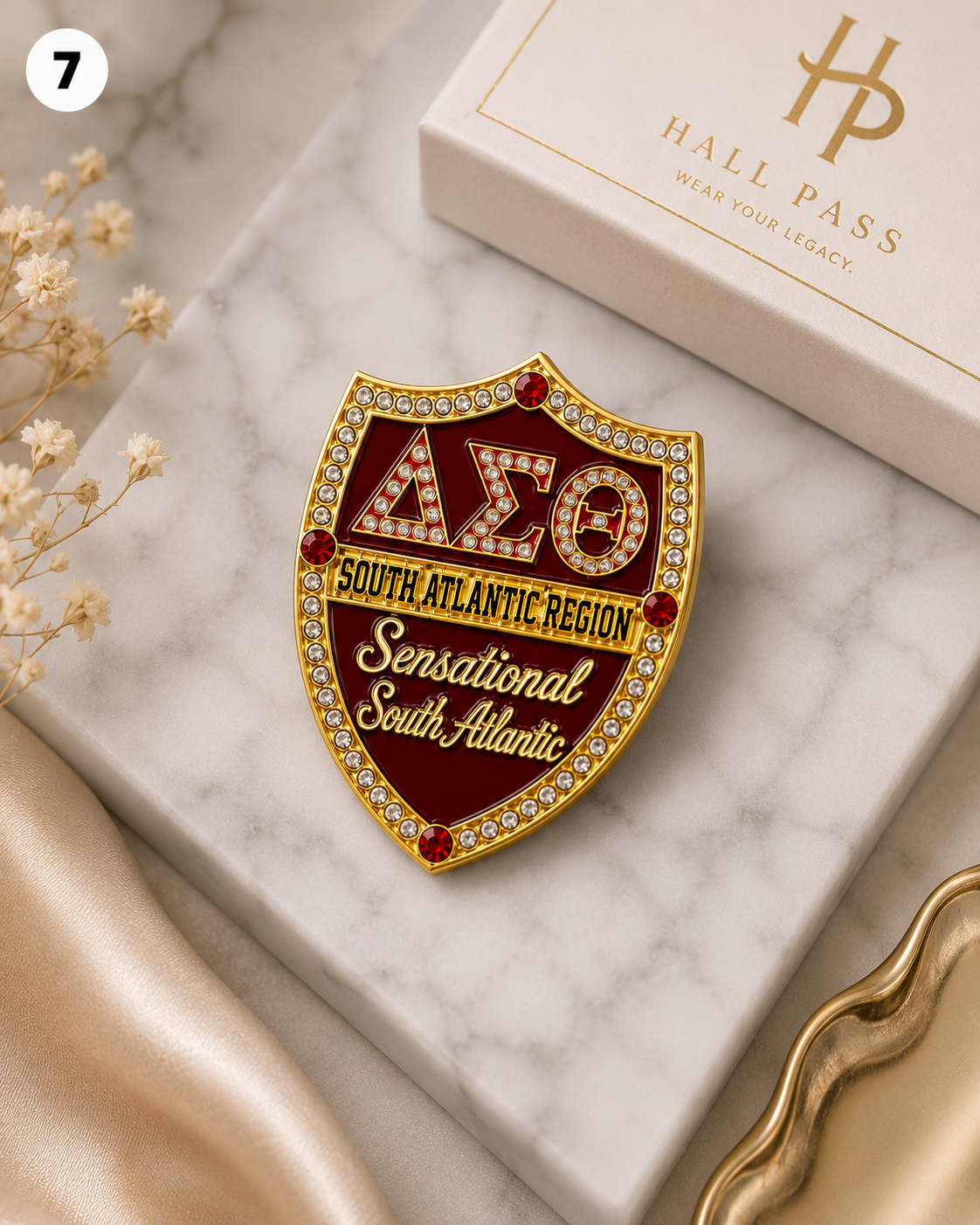 DST South Atlantic Region Lapel Pin