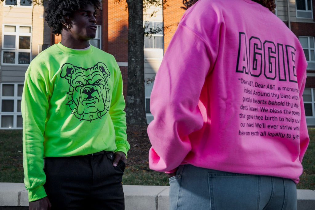 Neon Bulldog and Song Apparel