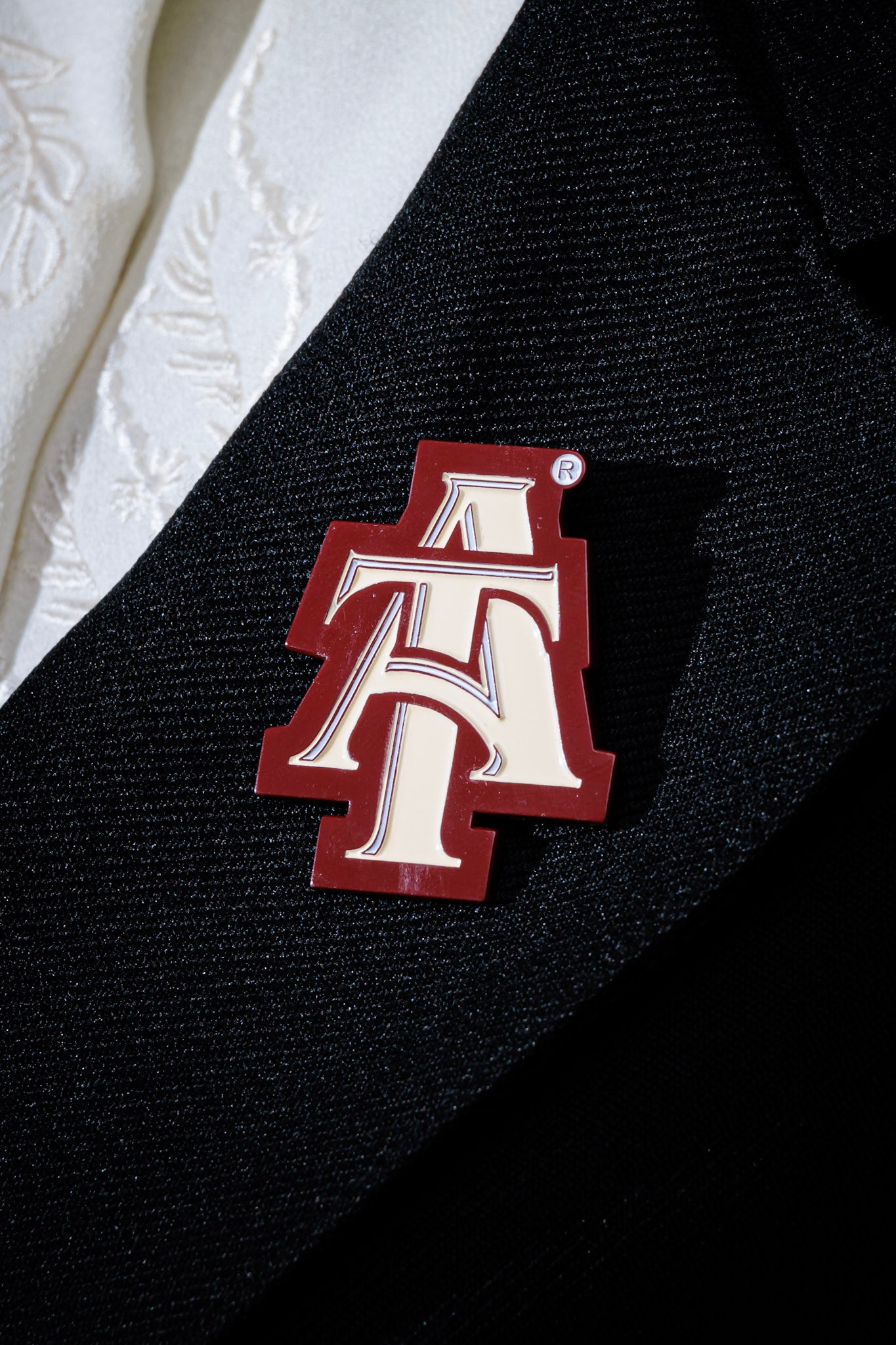 A&T Interlock Lapel Pins