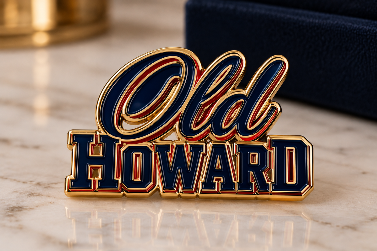 Old Howard Lapel Pin | Howard University Inspired Alumni Pin