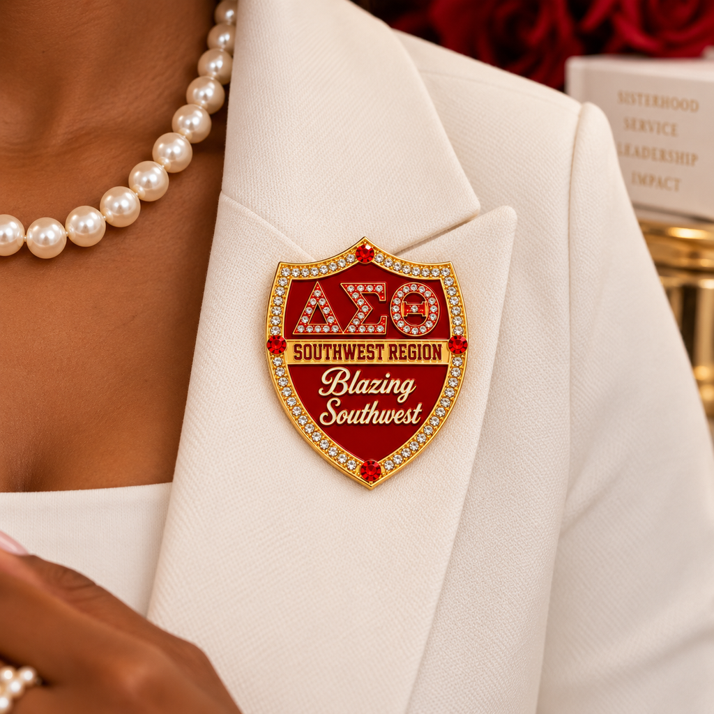 DST Blazing Southwest Region Lapel Pin