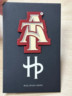 A&T Interlock Lapel Pins