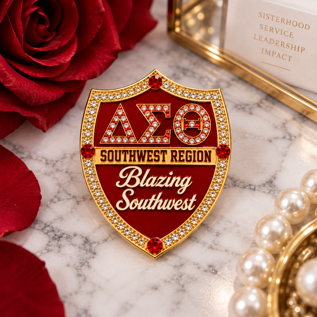 DST Blazing Southwest Region Lapel Pin