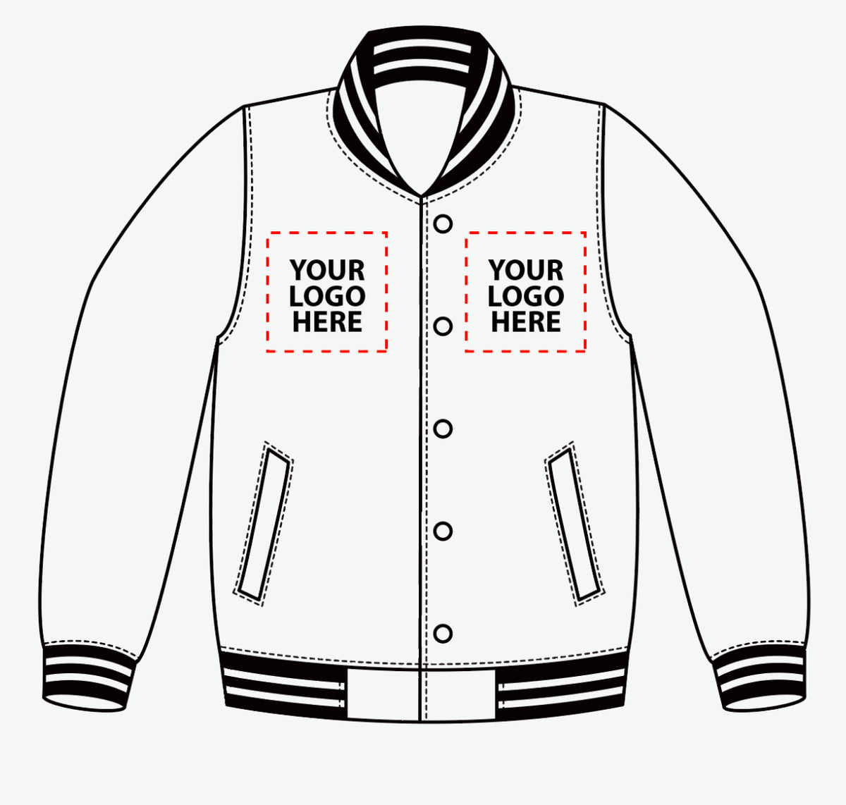 Custom HBCU varsity jacket – Hall Pass custom apparel services