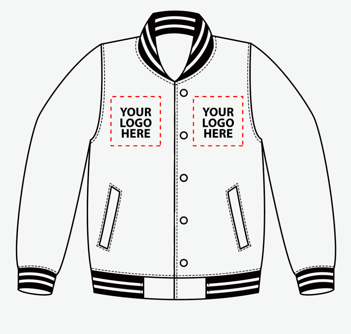 Custom HBCU varsity jacket – Hall Pass custom apparel services