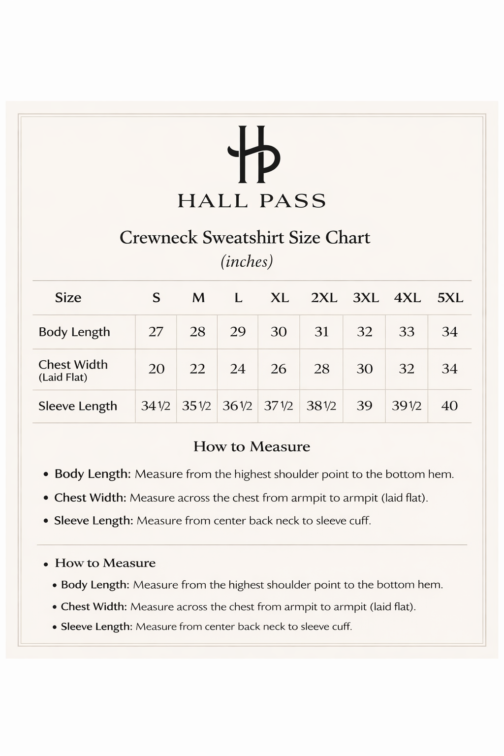 Cream BXAC Chapter Crewneck