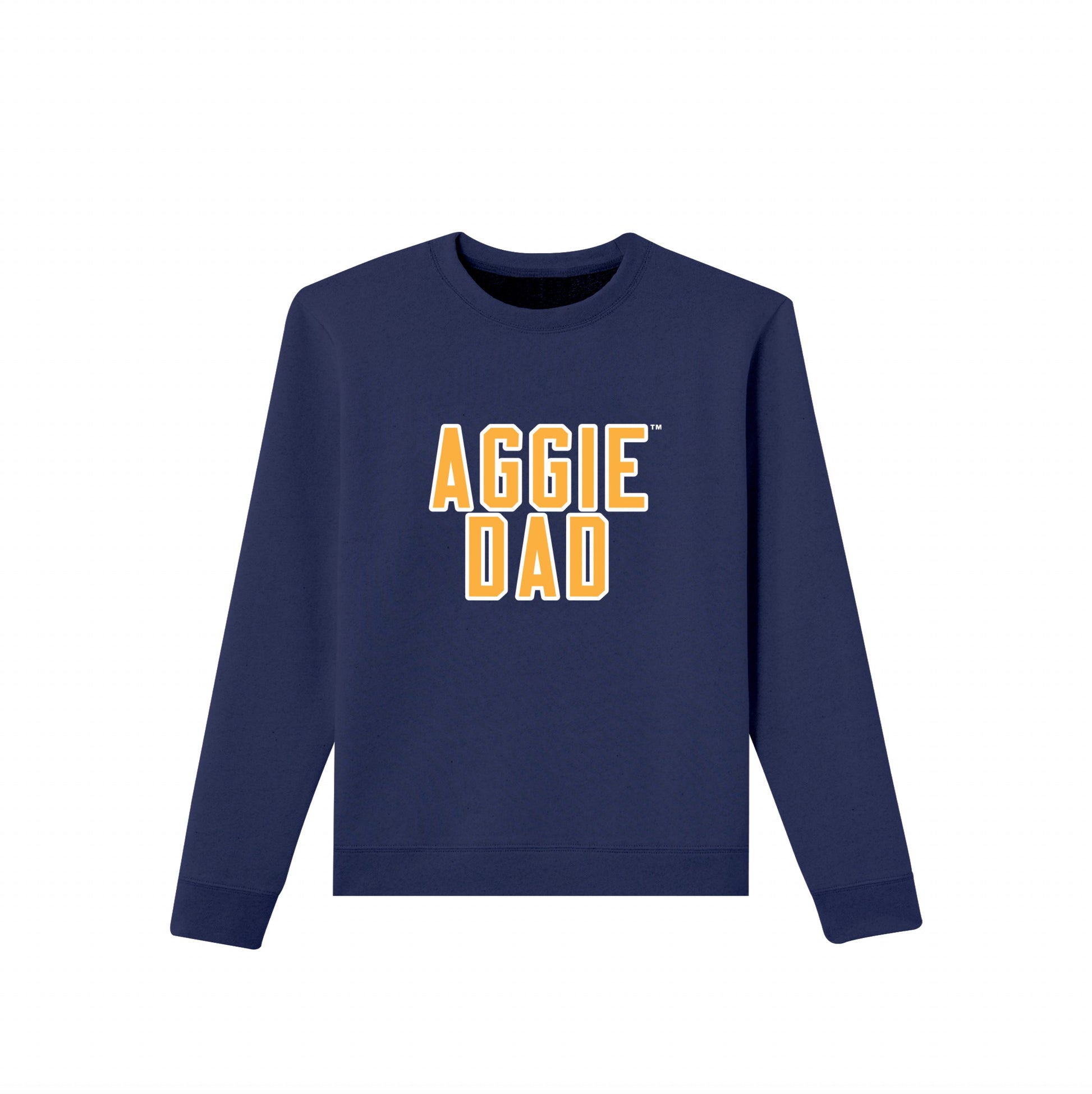 Navy Aggie Mom/Dad Gold Apparel