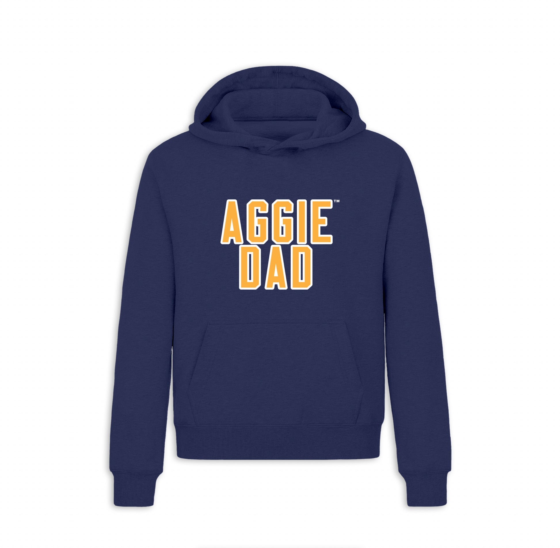 Navy Aggie Mom/Dad Gold Apparel