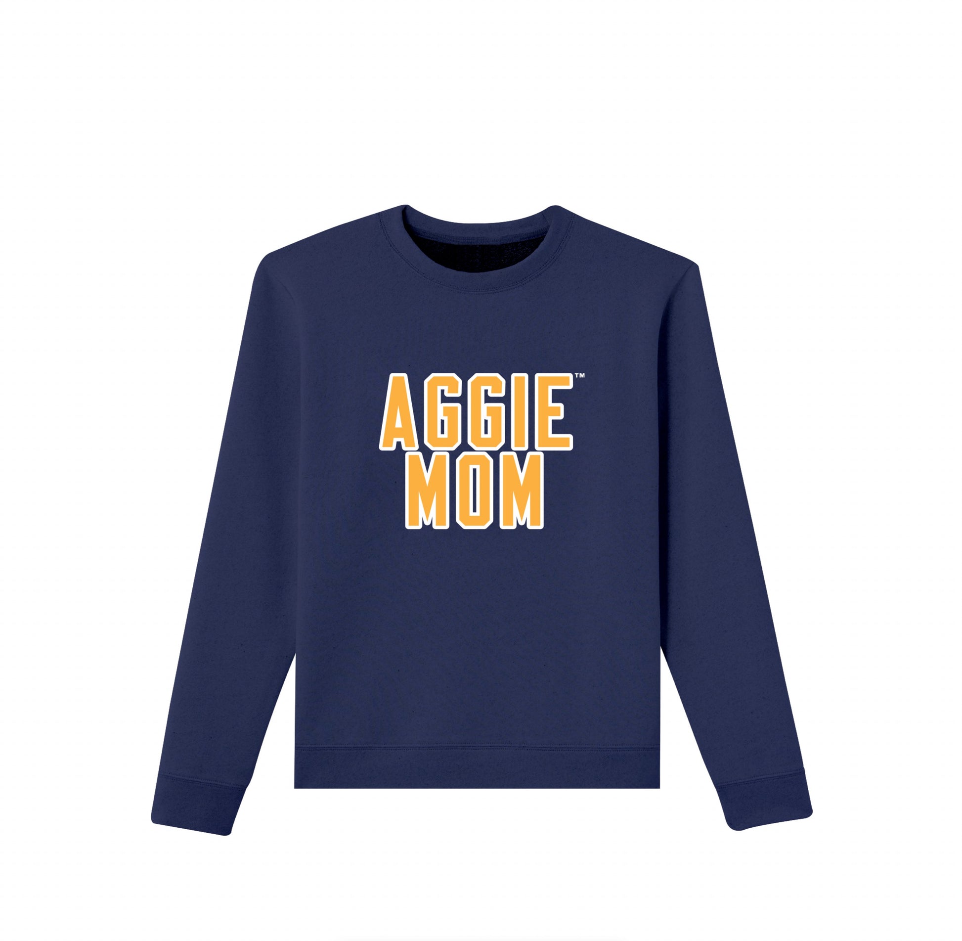 Navy Aggie Mom/Dad Gold Apparel