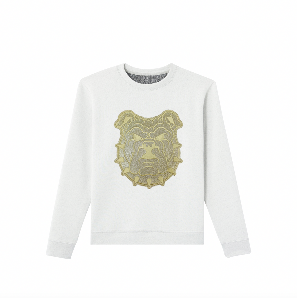 Youth Glittery Bulldog Apparel