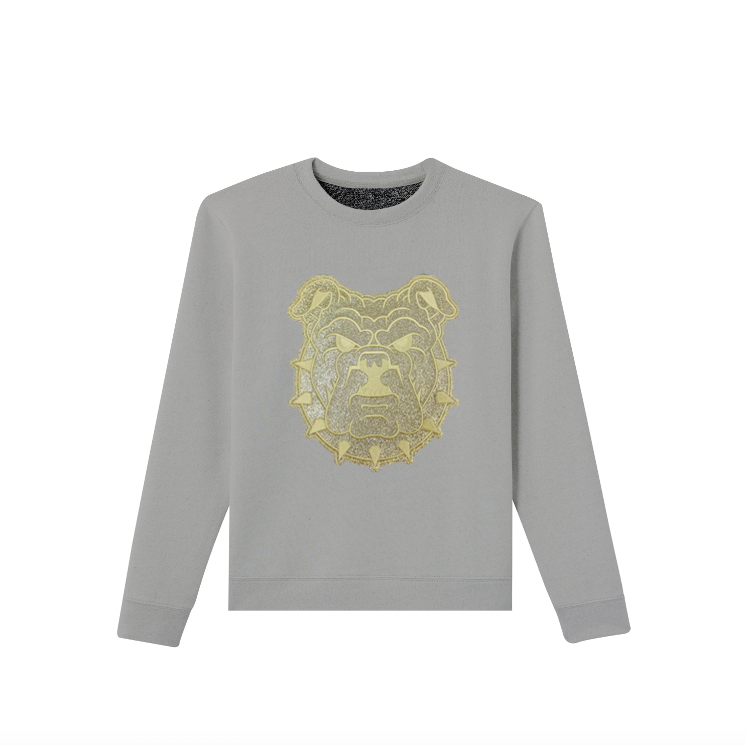 Glittery Gold Bulldog Apparel