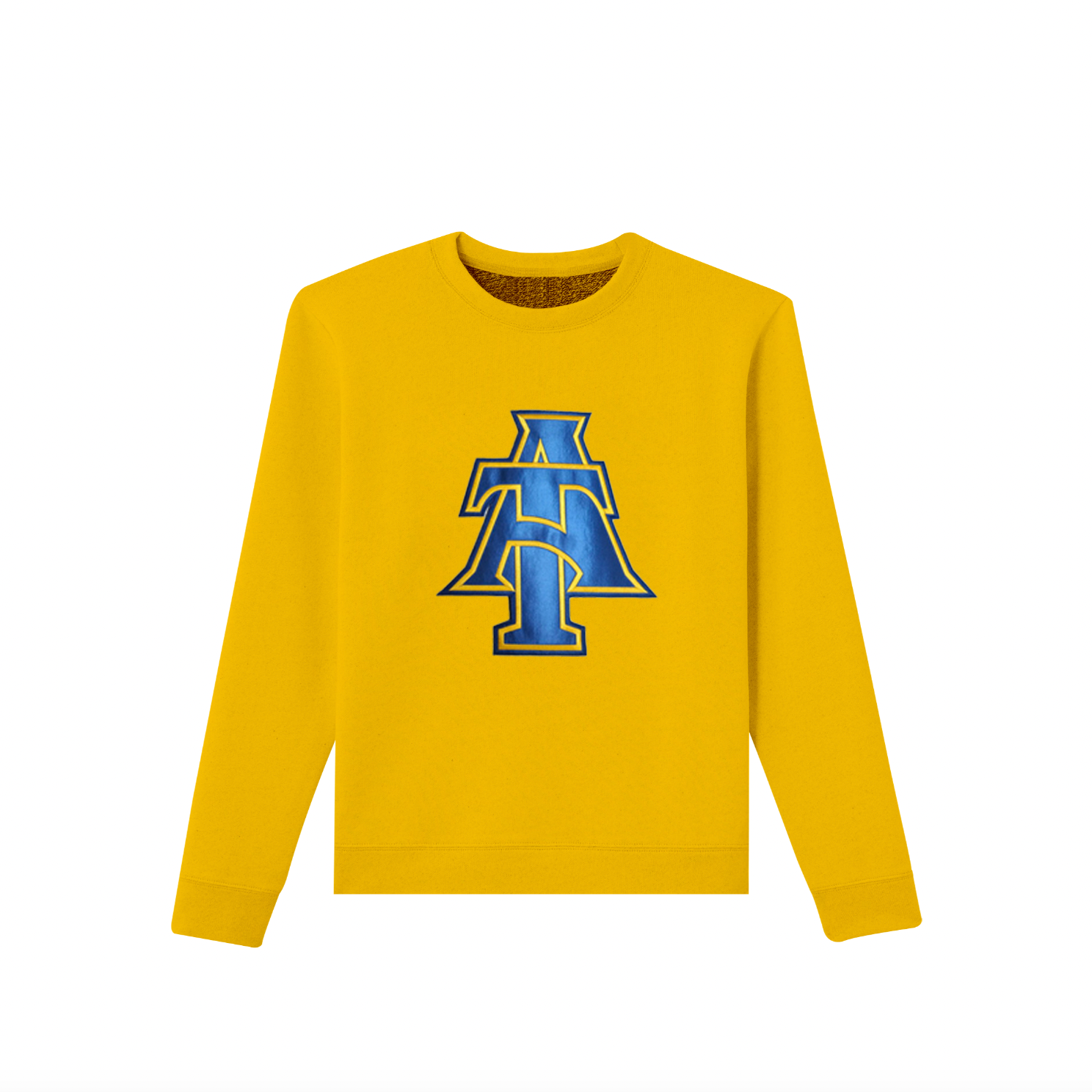Tackle Twill Navy and Yellow A&T Interlock Logo Apparel