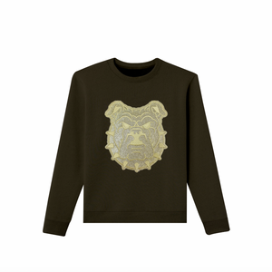 Glittery Gold Bulldog Apparel