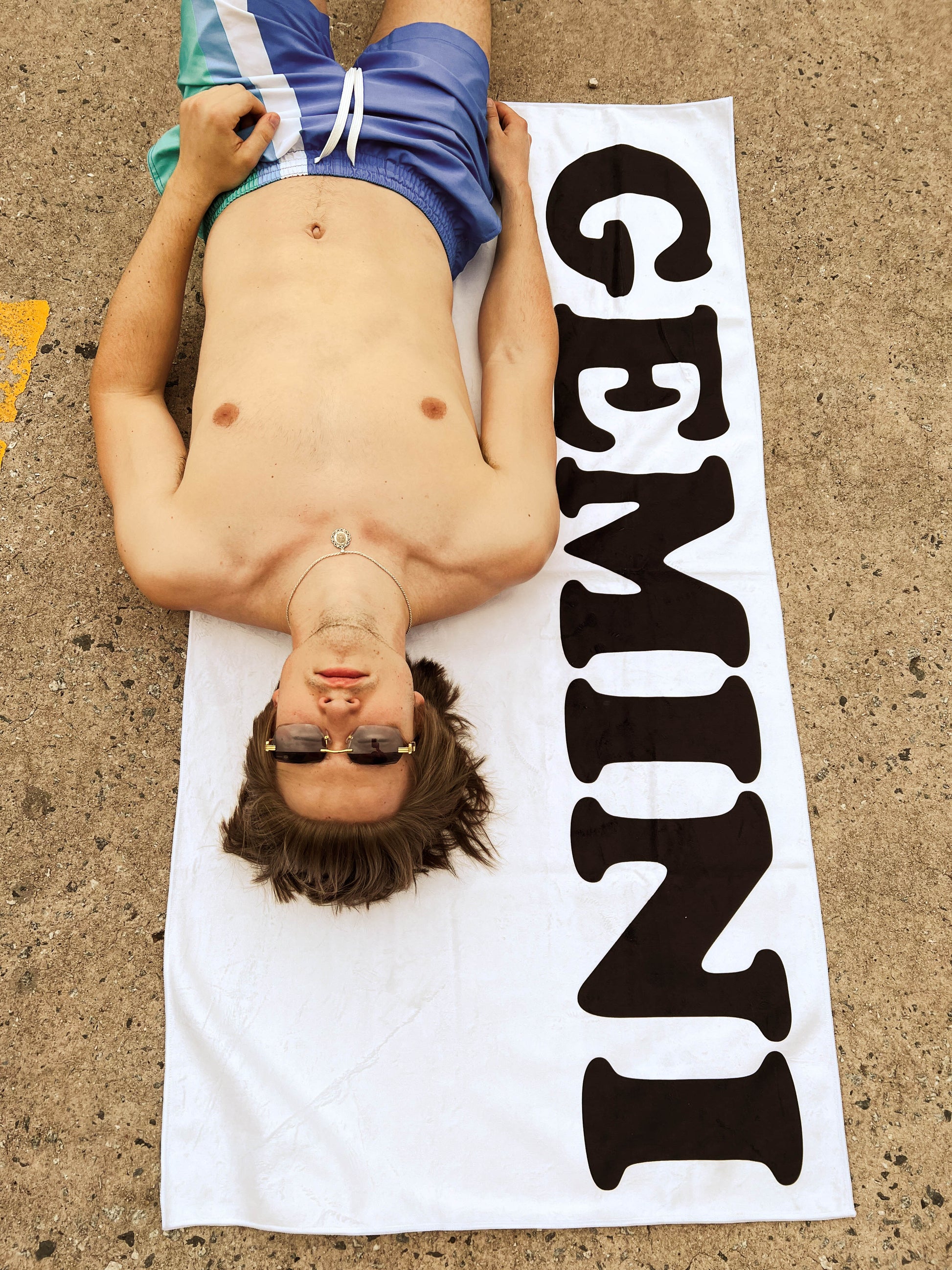 Gemini Beach Towel
