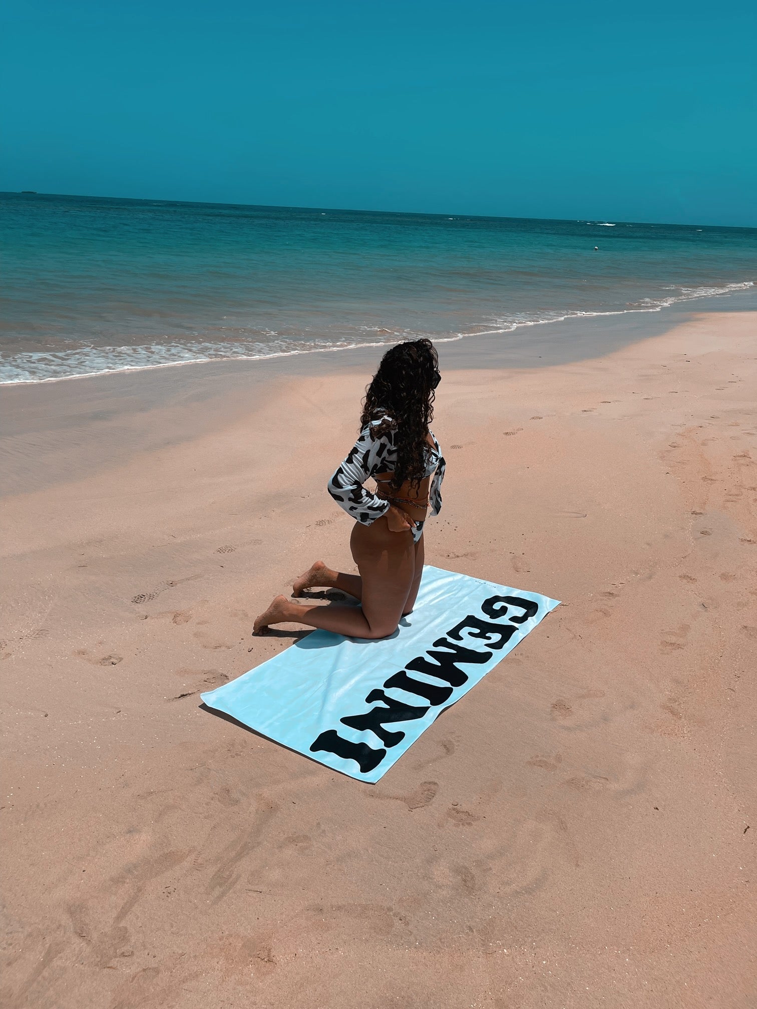 Gemini Beach Towel