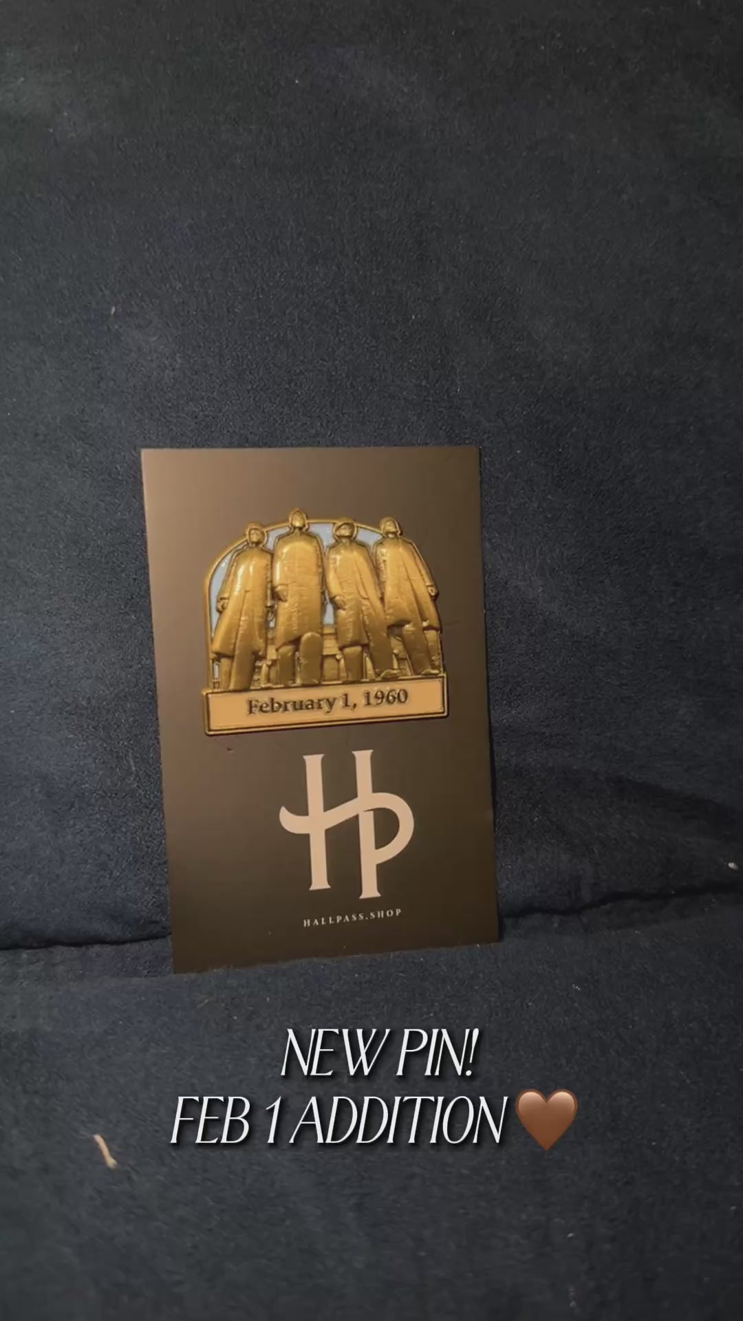 NC A&T Four Lapel Pin | Hall Pass HBCU – HallPass.Shop