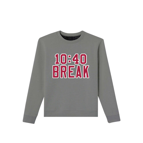 sports grey crewneck