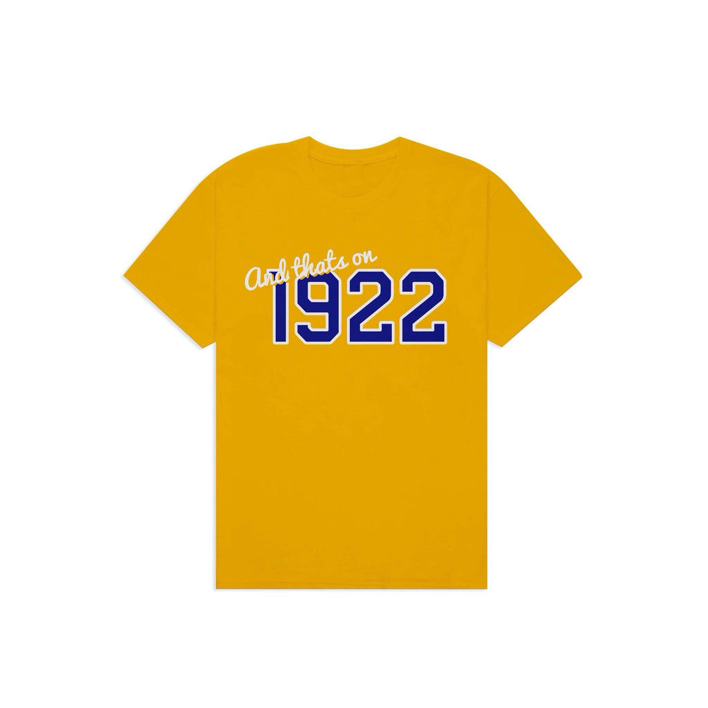 And That's On 1922 Apparel