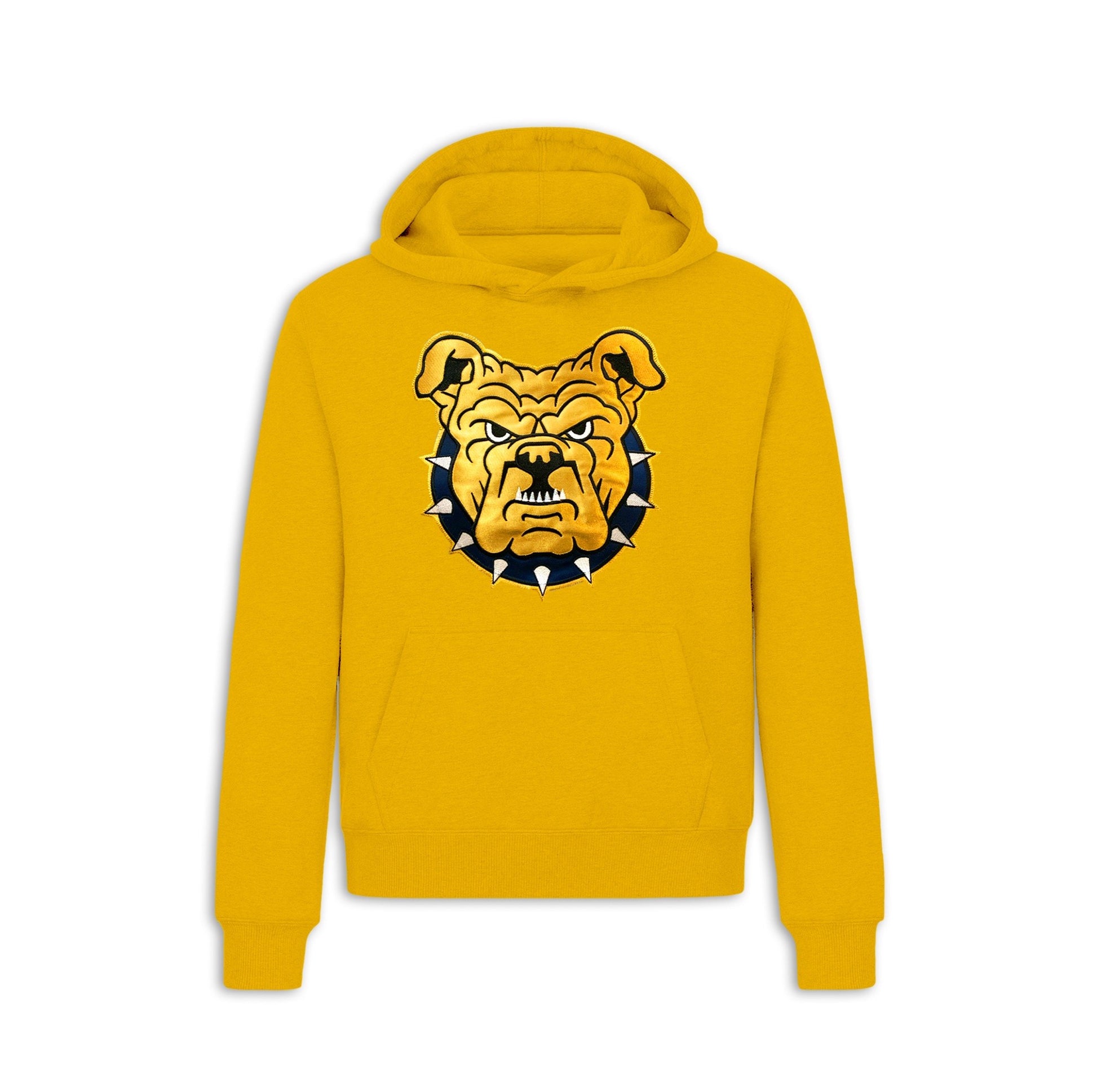 gold cotton hoodie