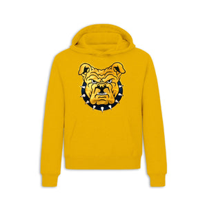 gold cotton hoodie