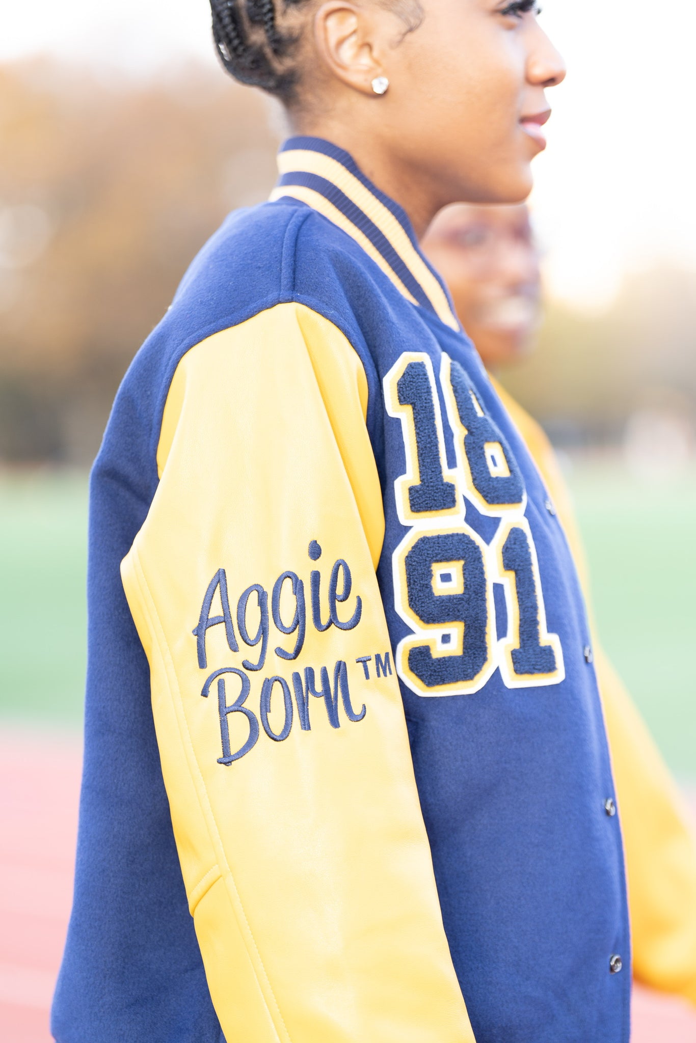 Traditional Aggie Bulldog Varsity Jacket
