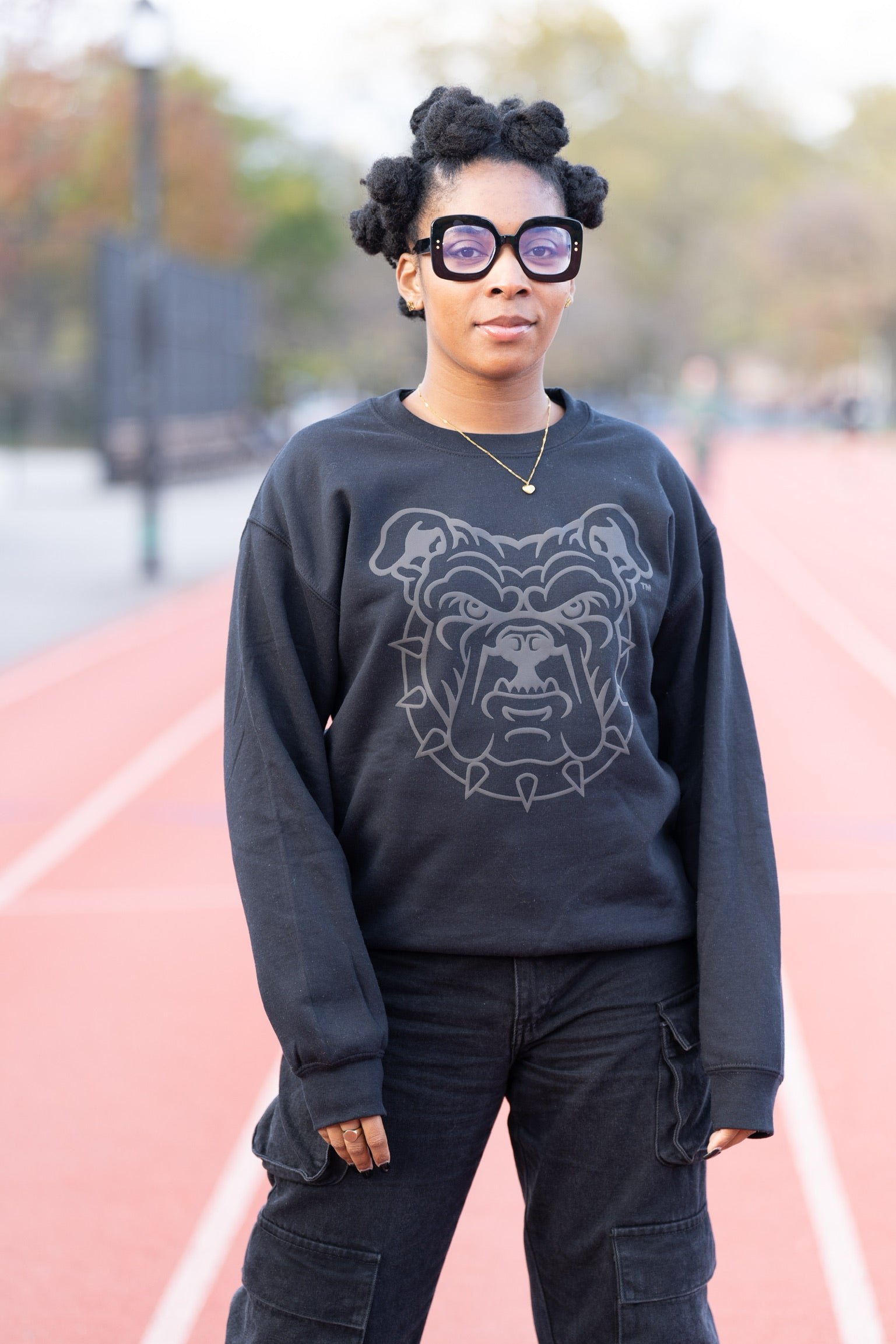 Black Puff Print Apparel
