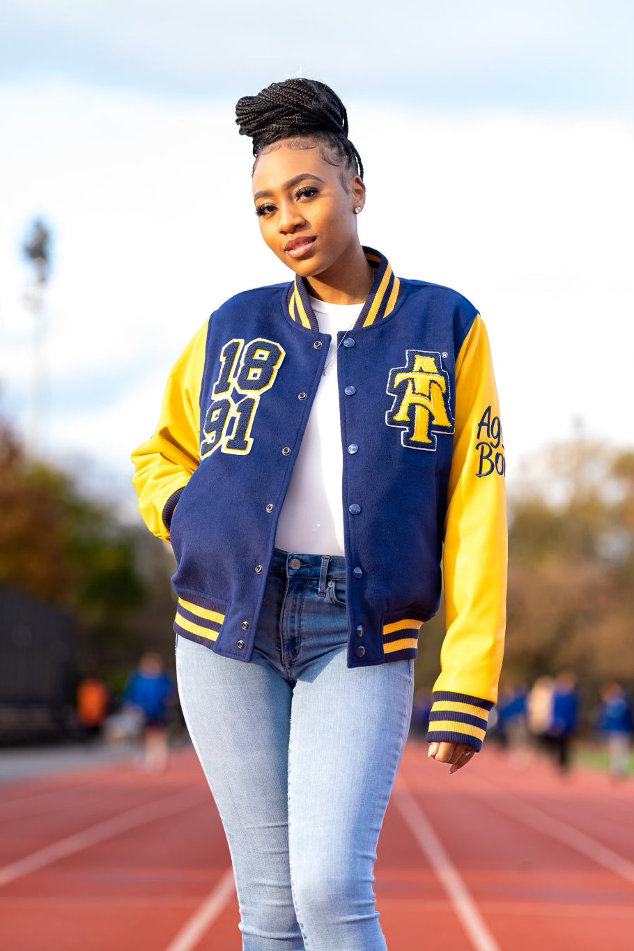 Traditional Aggie Bulldog Varsity Jacket HallPass.Shop