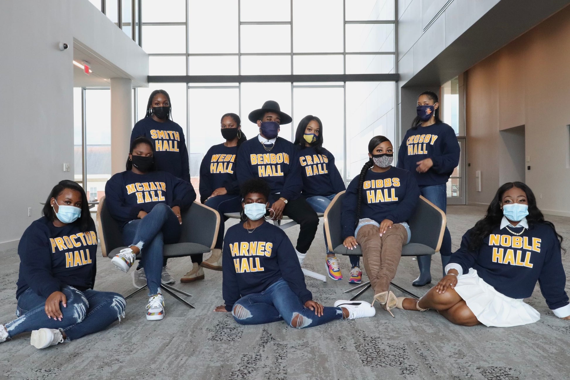 NCAT - Academic Major Series with Embroidered Satin Patches