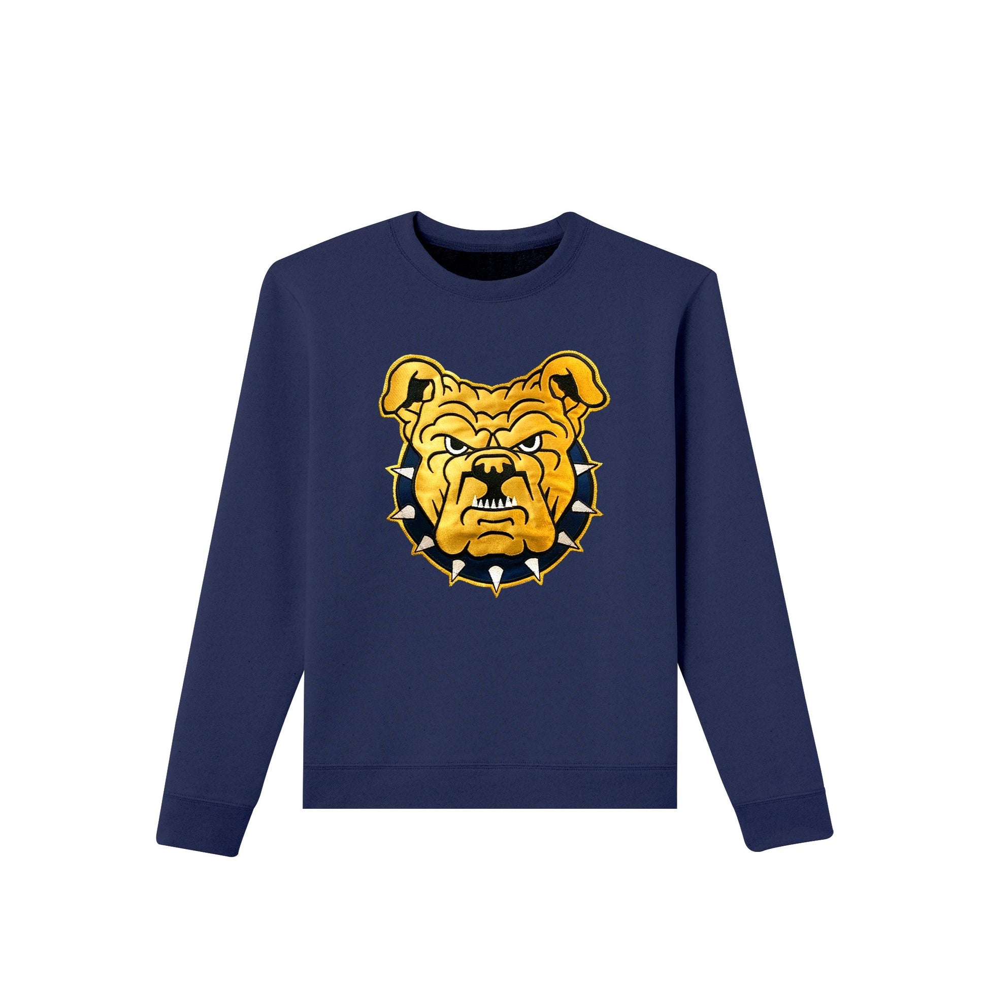 navy cotton crewneck
